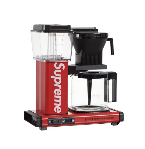 Supreme moccamaster kbgv red - supreme,